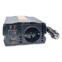Wechselrichter 24V auf 230V 150W/300W mit USB und...