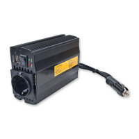 Wechselrichter 24V auf 230V 150W/300W mit USB und KFZ-Stecker