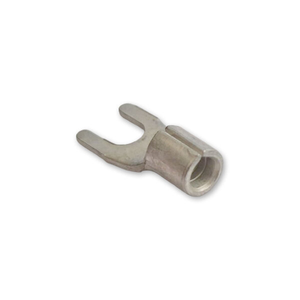 Gabelkabelschuh 4-6mm² M4 unisoliert Crimp Kabelschuh Kupfer verzinnt