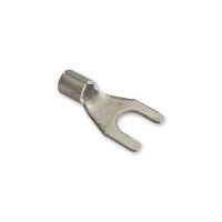 Gabelkabelschuh 4-6mm² M6 unisoliert Crimp...