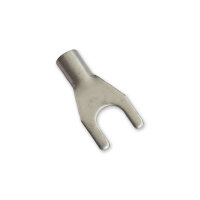 Gabelkabelschuh 4-6mm² M6 unisoliert Crimp Kabelschuh Kupfer verzinnt