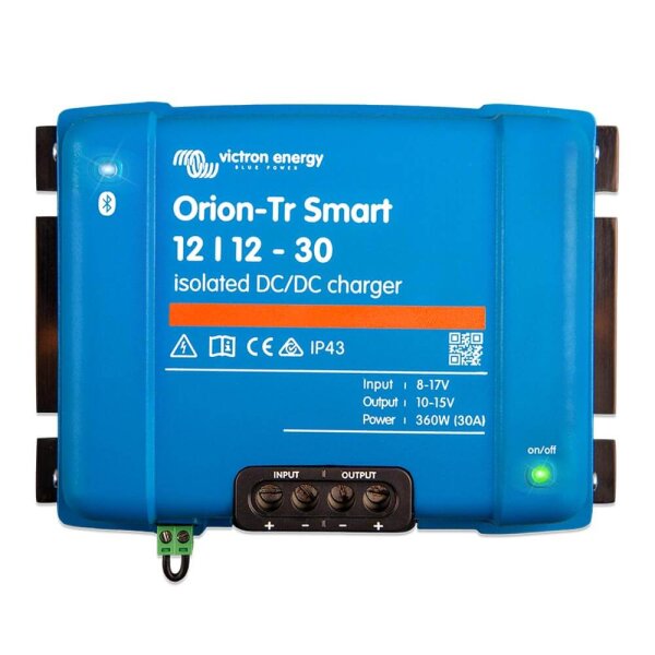 Ladebooster 12V 30A | DC-DC Isoliert | Victron Orion-Tr Smart 12/12-30