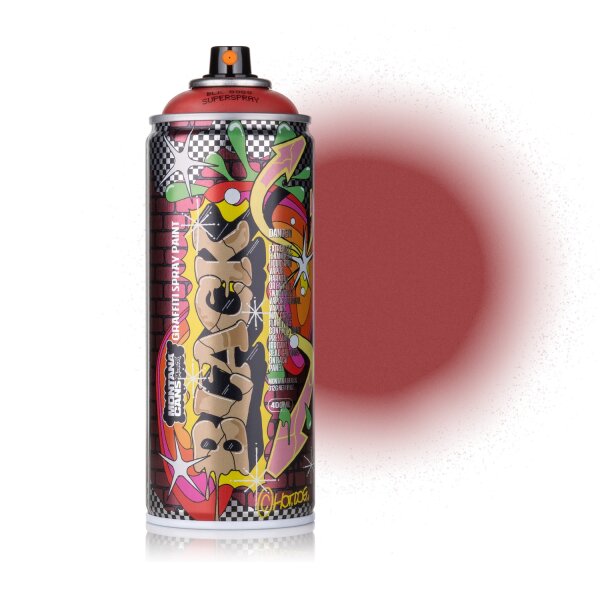 Spraydose Rot Rust Limited Artist Edition Hotdog 400ml Montana BLACK