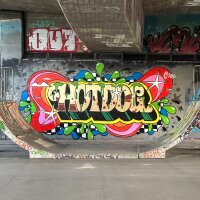 Spraydose Rot Rust Limited Artist Edition Hotdog 400ml Montana BLACK