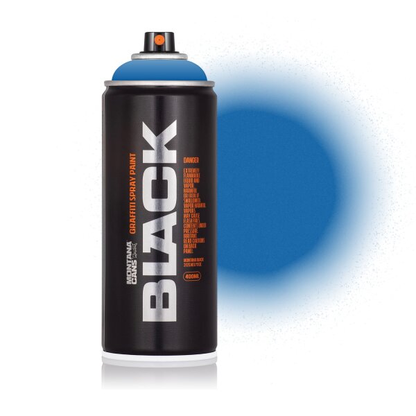 Spraydose Blau Knock Out Blue Sprühfarbe 400ml BLK5250 Montana BLACK
