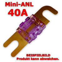 MINI-ANL Sicherung 40A 12V 24V M5 30mm MIDI...
