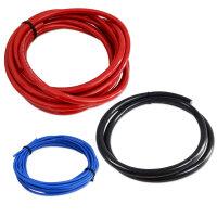 Kabelset | Vollkupfer | 20mm² | 5+5+1 Meter | Sicherung & Ringkabelschuhe